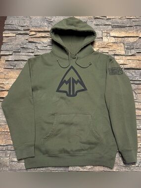 March & Mill Co Pullover Hoodie Sweatshirt Men’s Large Green Boston Bruins Hunt
